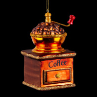 Украшение ErichKrause Decor Кофемолка 13см, стекло