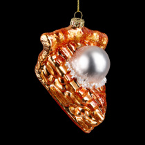 Украшение ErichKrause Decor Яблочный пирог с мороженым 10см, стекло