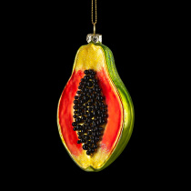 Украшение ErichKrause Decor Папайя 10см, стекло