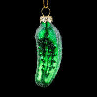 Украшение ErichKrause Decor Огурчик 7см, стекло