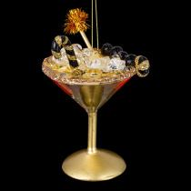 Украшение ErichKrause Decor Коктейль 11см, стекло