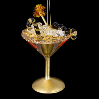 Украшение ErichKrause Decor Martini Dry 11см, стекло