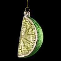 Украшение ErichKrause Decor Лайм 8см, стекло