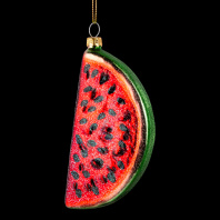 Украшение ErichKrause Decor Арбуз 12см, стекло