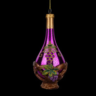 Украшение ErichKrause Decor Итальянское вино 11см, стекло