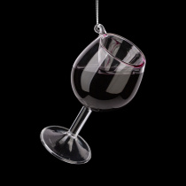 Украшение ErichKrause Decor Бокал вина 10см, стекло