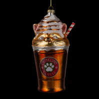 Украшение ErichKrause Decor Catpuccino 15см, стекло