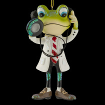 Украшение ErichKrause Decor Лягушка-доктор 10см