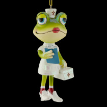Украшение ErichKrause Decor Лягушка-медсестра 10см