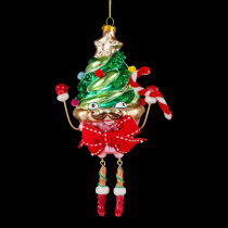 Украшение ErichKrause Decor Мистер Капкейк 19см, стекло