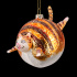 Украшение ErichKrause Decor® Кот кругленький 9см, стекло