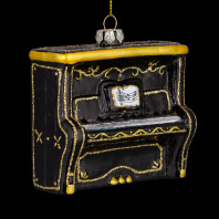 Украшение ErichKrause Decor Forte & Piano 9см, стекло