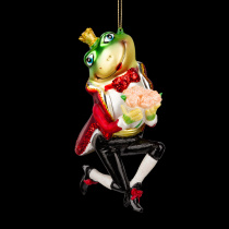 Украшение ErichKrause Decor Принц Лягушка 15см, стекло