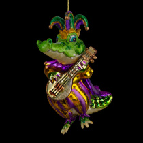Украшение ErichKrause Decor Кроко Музыкант 15см, стекло