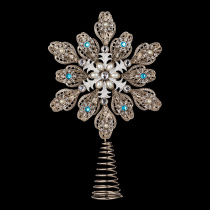 Верхушка ErichKrause Decor Ледяной цветок 32см, металл