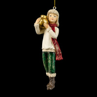 Украшение ErichKrause Decor Мальчик на прогулке 13см Украшение ErichKrause Decor Мальчик на прогулке 13см