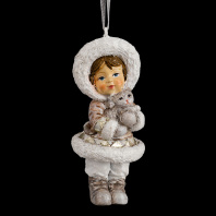 Украшение ErichKrause Decor Девочка в шубке 9см Украшение ErichKrause Decor Девочка в шубке 9см