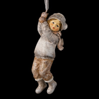 Украшение ErichKrause Decor Мальчик в валенках 11.5см Украшение ErichKrause Decor Мальчик в валенках 11.5см