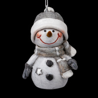 Украшение ErichKrause Decor Снеговик 6см