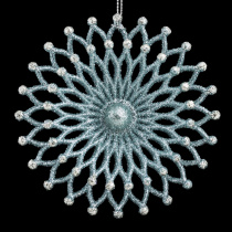Украшение ErichKrause Decor Снежинка двухслойная 10.5см