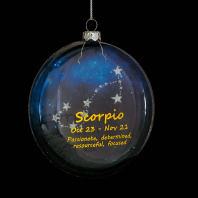 Украшение ErichKrause Decor Скорпион медальон 10см, стекло