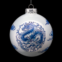 Шар ErichKrause Decor Китайский дракон 10см, стекло