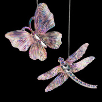 Украшение ErichKrause Decor Крылатая красавица перламутровая 12.5см