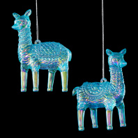 Украшение ErichKrause Decor Лама искристая 10см