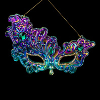 Украшение ErichKrause Decor Маска северное сияние 15.5см