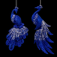 Украшение ErichKrause Decor Павлин индиго 15.5см