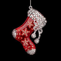 Украшение ErichKrause Decor Носок рождественский 12см