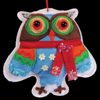 Украшение ErichKrause Филин 12см Украшение ErichKrause Филин 12см