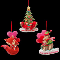 Украшение ErichKrause Рождество для двоих 12см Украшение ErichKrause Рождество для двоих 12см