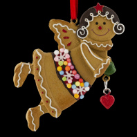 Украшение ErichKrause Decor Фея-пряничек 9см Украшение ErichKrause Decor Фея-пряничек 9см