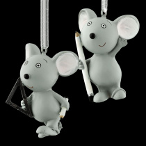 Украшение ErichKrause Decor Канцелярская мышь 5.5см