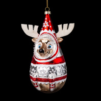 Украшение ErichKrause Decor Олень - мотивы Карелии 15см, стекло Украшение ErichKrause Decor Олень - мотивы Карелии 15см, стекло
