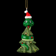 Украшение ErichKrause Decor Змея на елке 9см Украшение ErichKrause Decor Змея на елке 9см