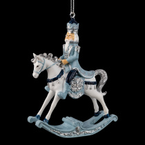 Украшение ErichKrause Decor Волшебник на лошадке-качалке 10см