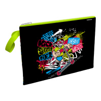 Папка текстильная на молнии ErichKrause Scooter Master, A4