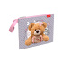Папка текстильная на молнии ErichKrause Teddy Bear, A5+