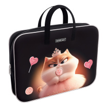 Папка текстильная на молнии ErichKrause с ручками Prima Cat, A4+