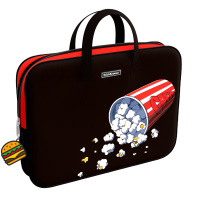 Папка текстильная на молнии ErichKrause с ручками Cheat Meal, A4+