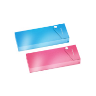 Пенал пластиковый ErichKrause Glossy Bubble Gum, арома, ассорти (в пакете по 4 шт.)