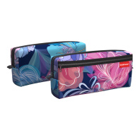 Пенал квадро с двумя отделениями ErichKrause® 210x100x50мм Peony