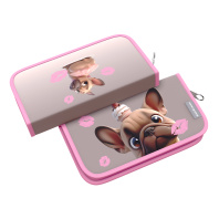 Пенал-книжка без наполнения ErichKrause 110x205x25мм Frenchie