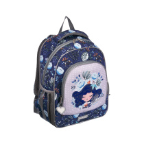 Ученический рюкзак ErichKrause ErgoLine® 15Л Синие кудри