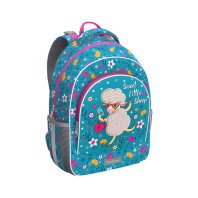 Ученический рюкзак ErichKrause ErgoLine® 15L Flower Sheep