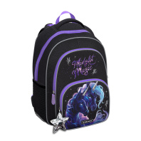 Ученический рюкзак с грудной перемычкой ErichKrause ErgoLine® 17L Black Unicorn