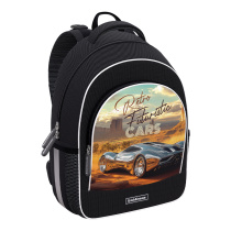 Ученический рюкзак с грудной перемычкой ErichKrause ErgoLine® 15L Retro Cars