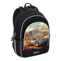 Ученический рюкзак с грудной перемычкой ErichKrause ErgoLine® 15L Retro Cars